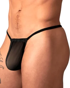 Male Power 450-307 Mesh 2 G-string Black