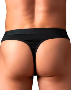 Male Power 417-304 Open Ended Thong Black