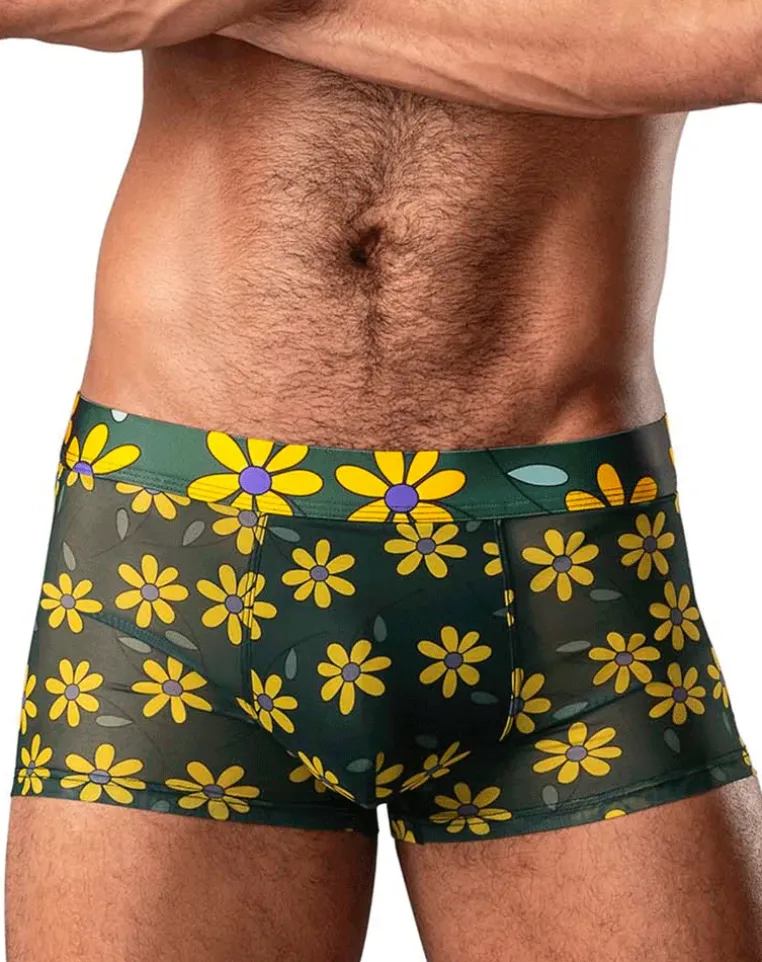 Male Power 145-285 Petal Power Pouch Short Daisy Print