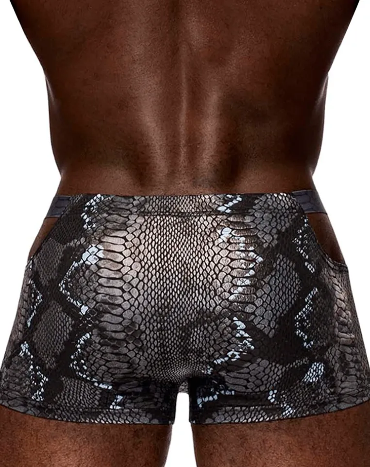 Male Power 153-282 S-naked Pouch Short Black-blue