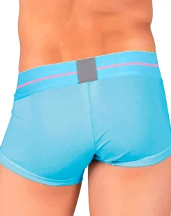 Private Structure Moux4103 Mo Lite Mid Waist Trunks Blue