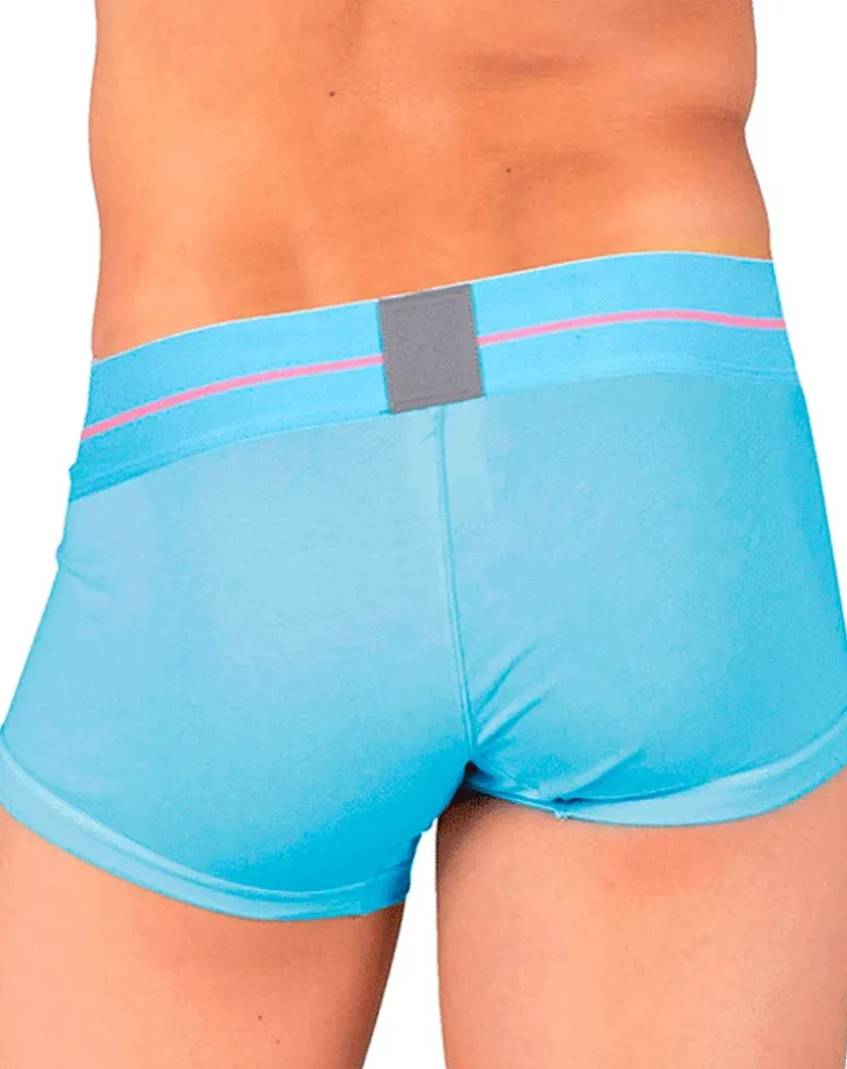 Private Structure Moux4103 Mo Lite Mid Waist Trunks Blue