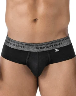 Xtremen 41315 Cotton Blend Briefs Black