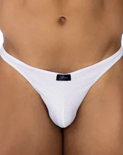 Xtremen 91198 Jacquard Thongs White