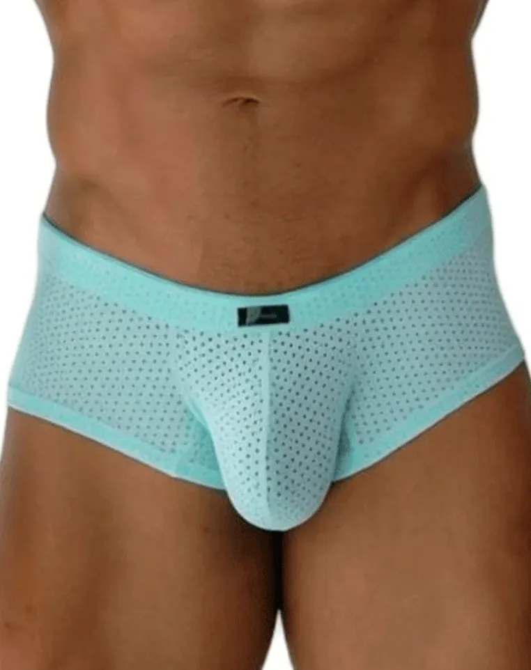 Xtremen 91269 Sleek V-cut Performance Mesh Briefs Seawater