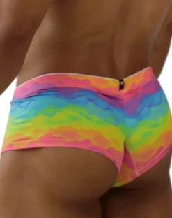 Xtremen 91283 Ultimate Low-rise Rainbow Printed Briefs Cloud